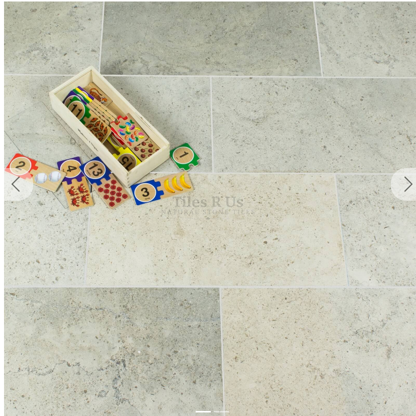 Limestone Brushed - Moleanos Blue Mix