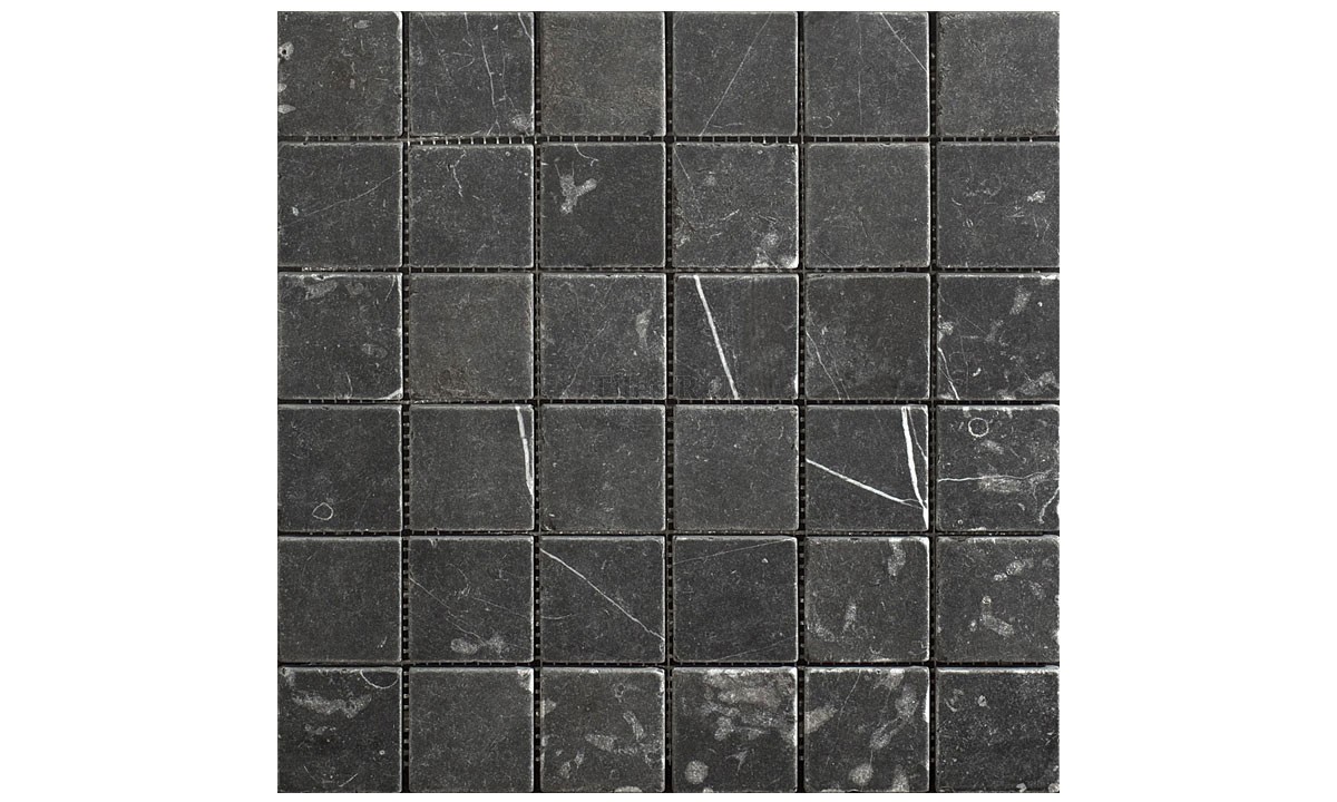 Mosaic Marble Tumbled - Taurus Nero 48x48