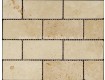 Mosaic Travertine Tumbled Lydia Classico (Brick)