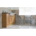 Silver Honed and Filled Travertine Tiles