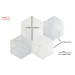 Marble Polished - St Laurent Hexagon 150mm (One Side) x 10mm